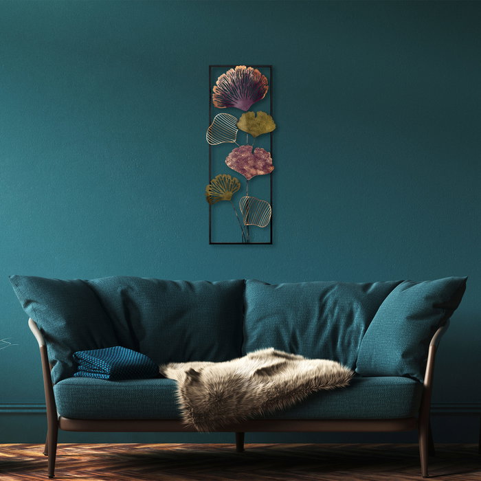 Wallity Fig Escultura de Pared de Metal Multicolor Wallity Fig Escultura de Pared de Metal Multicolor